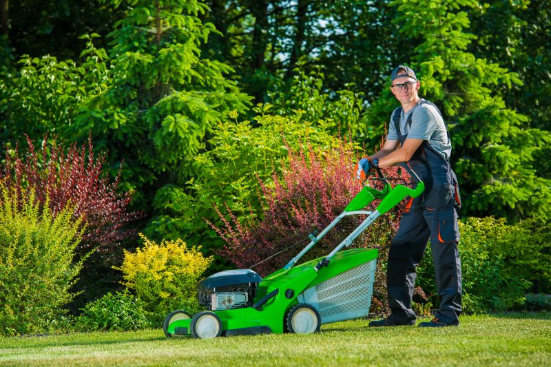 Local Senior Yard Mowing pros at work